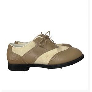 Vintage Reebok Wingtip Oxford Golf Shoes